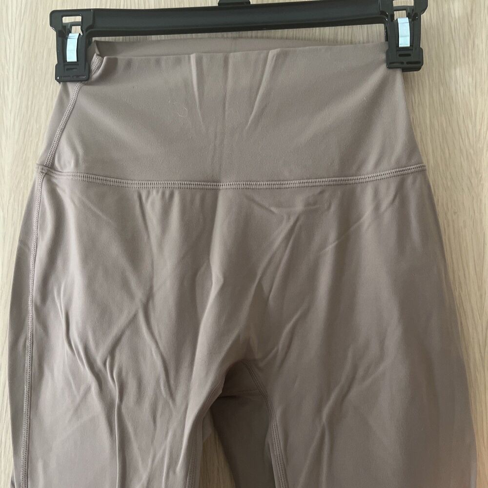 SET ACTIVE Sportbody Leggings Tan Nude Brown Small Athletic Activewear Womens - Picture 2 of 7